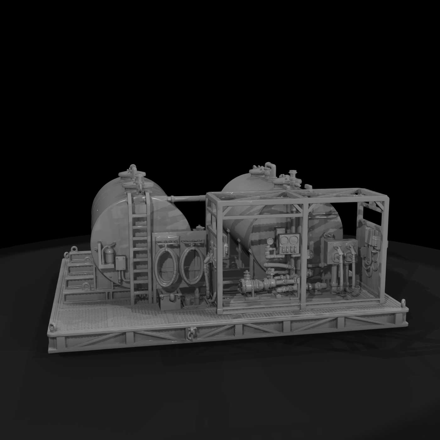 Military Field Fuel Supply Point