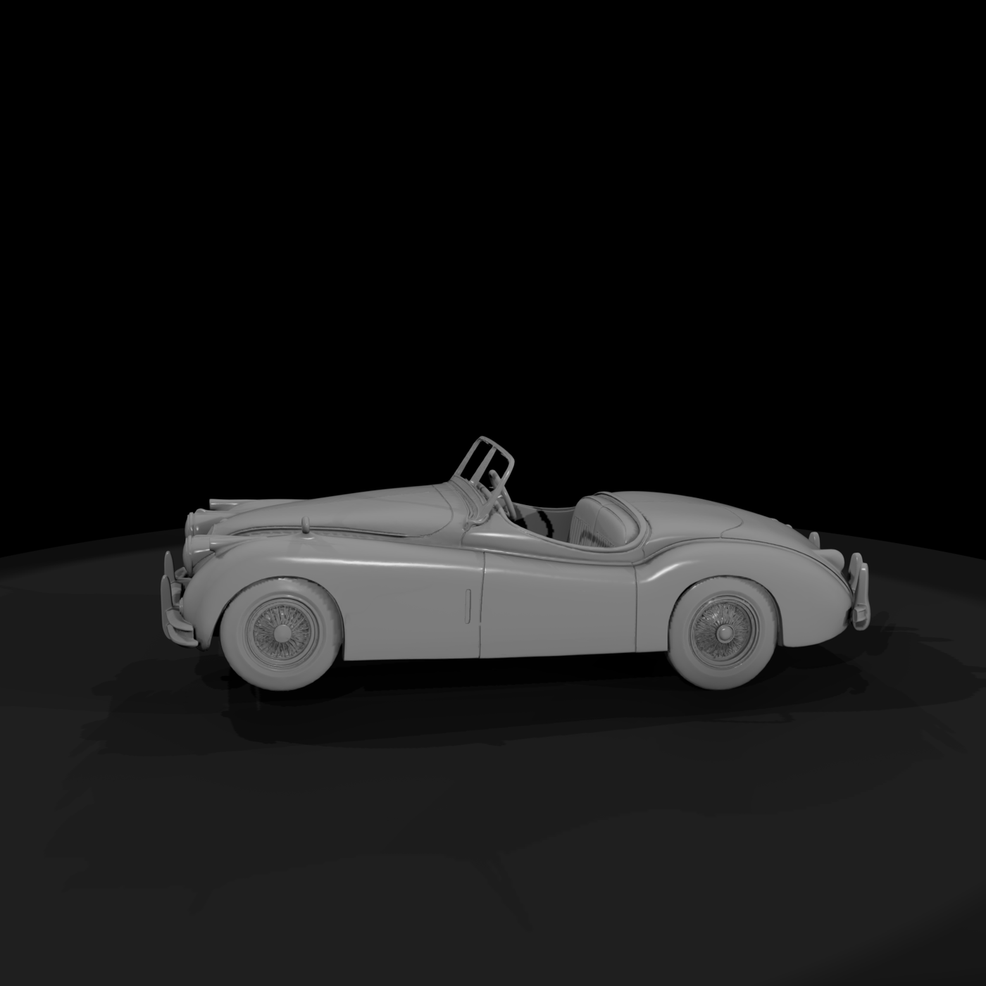 Midcentury Convertible Roadster