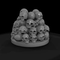 stylized-human-skull-pile-3d-model-rru6bbqw — thumbnail 4