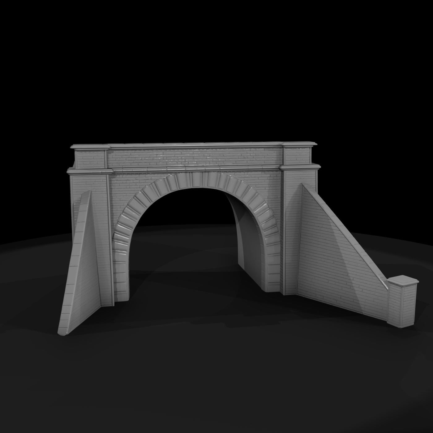 Stone Arch Railway Tunnel Portal