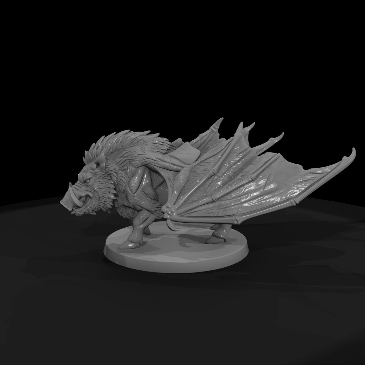 stylized-fantasy-winged-war-boar-3d-miniature-ftbb