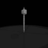 ornate-fantasy-war-hammer-tabletop-prop-929085 — thumbnail 5