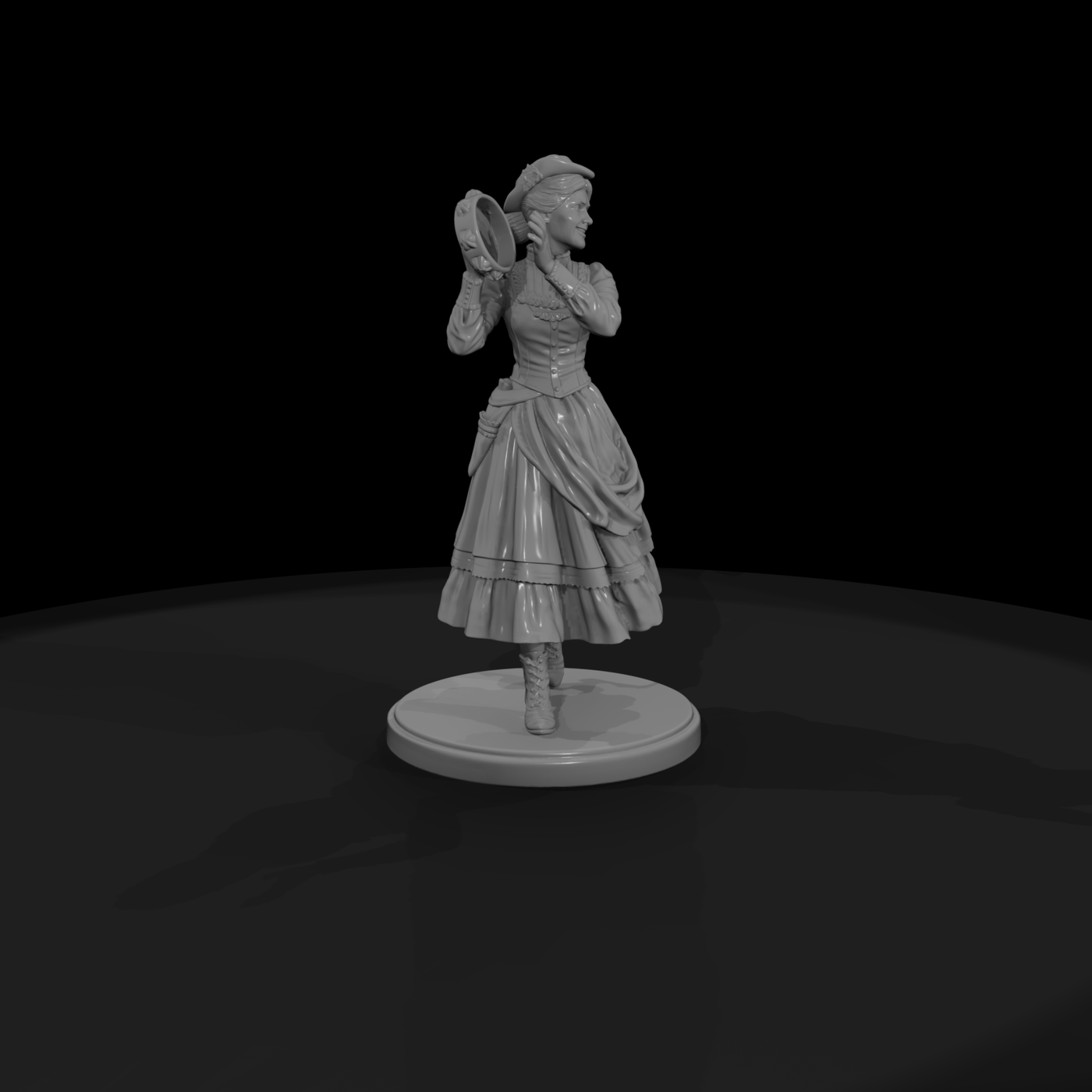 Ww 0229 Townsfolk Tambourine Dancer