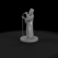 Orthodox Priest Singing into a Microphone — thumbnail 5