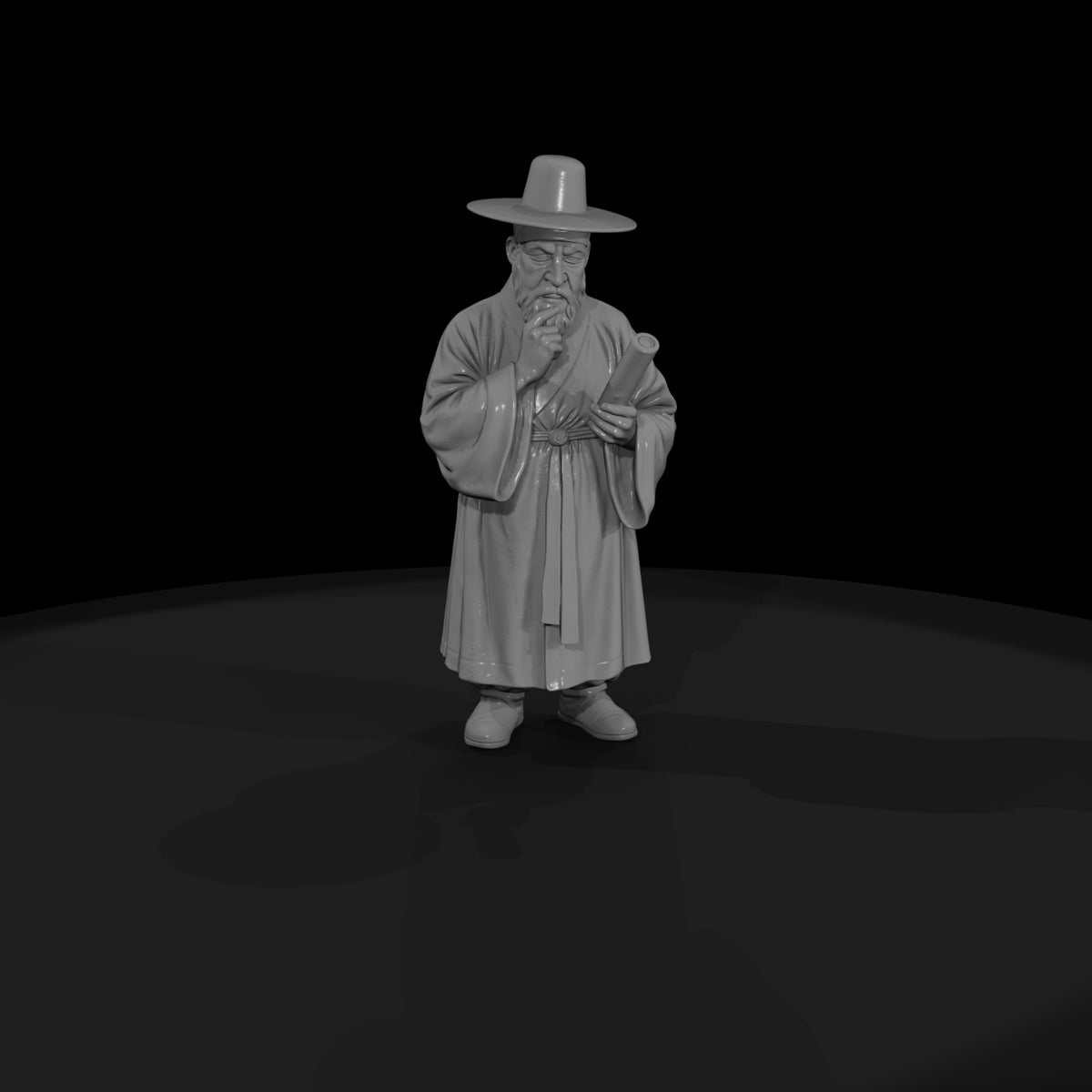 hist-0235-joseon-court-scholar-miniature-figure