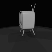 vintage-crt-television-on-stand — thumbnail 4