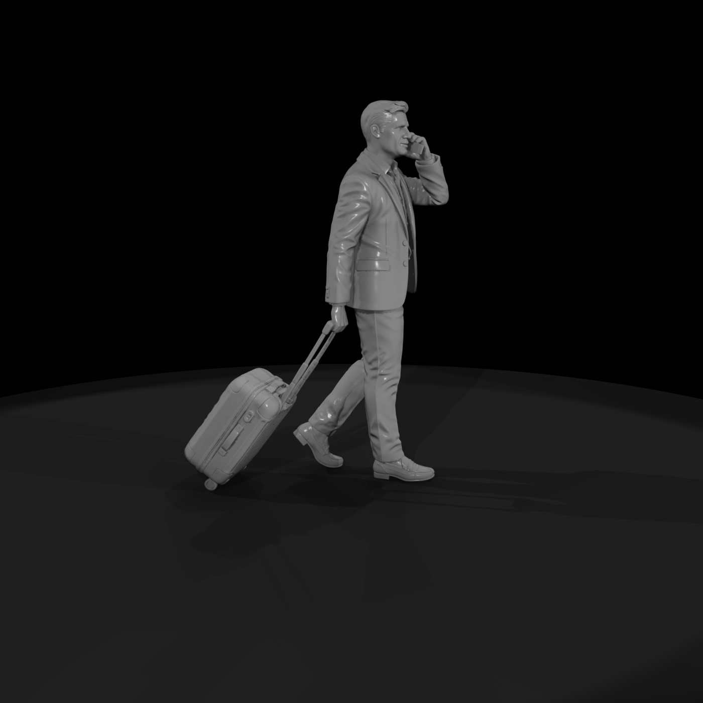 0201 Tourist Business Traveler Suitcase