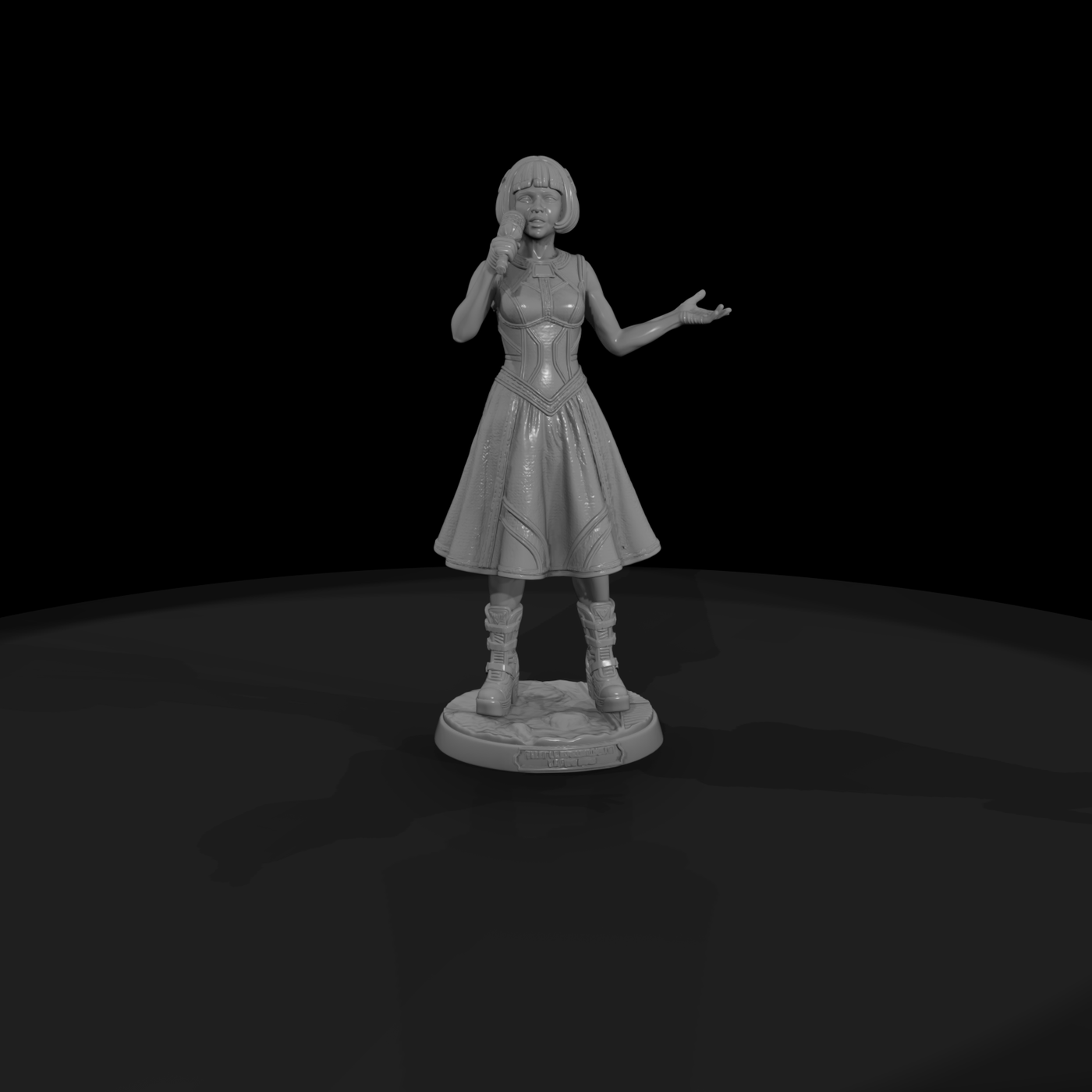 Poparc 0082 Lunar Lounge Singer Alternate Pose