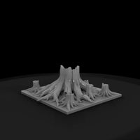 stylized-tree-stump-cluster-3d-printable-terrain-696883 — thumbnail 5