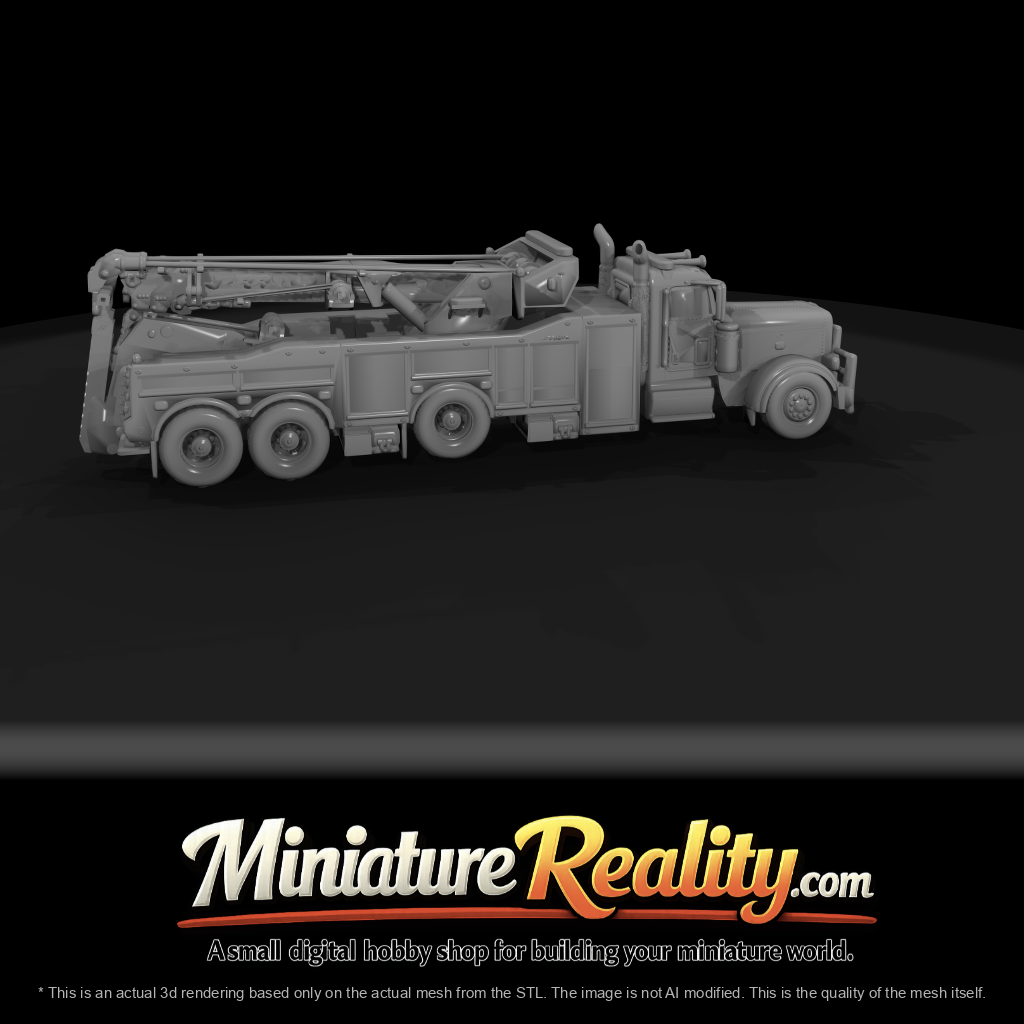 Heavy-Duty Wrecker Tow Truck