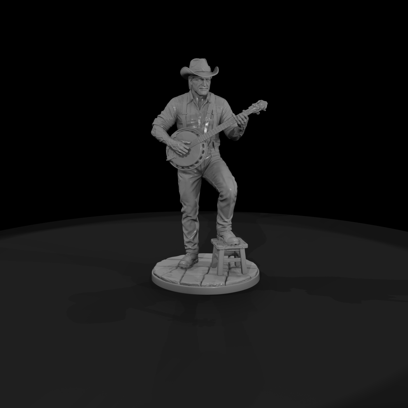 Poparc 0142 Bluegrass Banjo Player