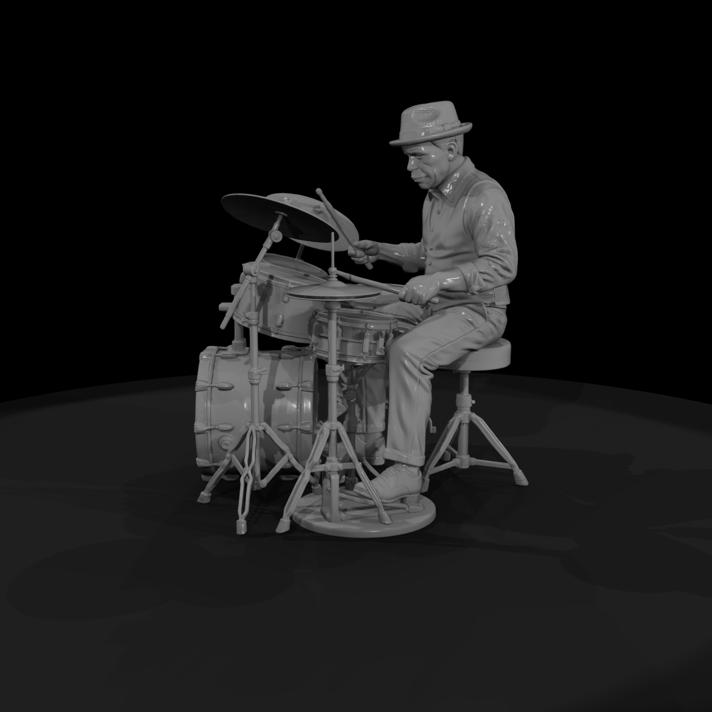 Bnd 120 Blues Band Drums