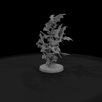 Vampire Bat Swarm on Bone-Strewn Base — thumbnail 5