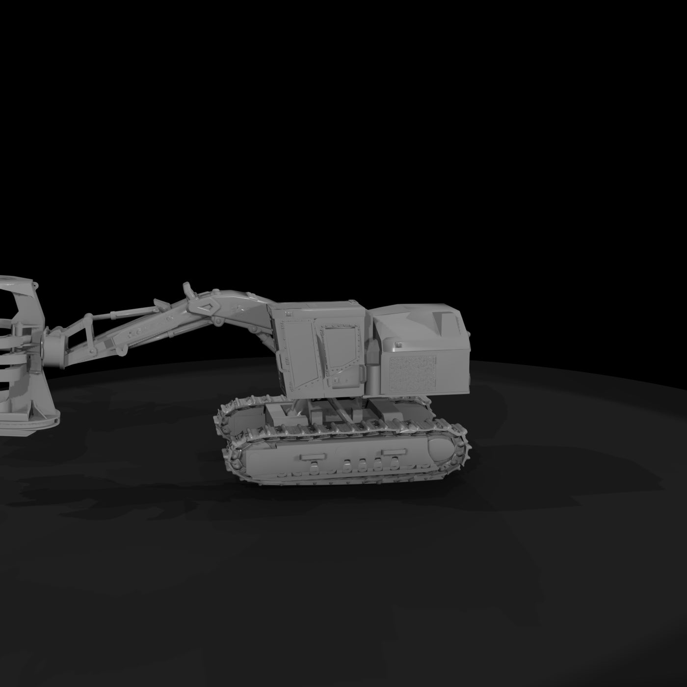 tigercat-822-forestry-harvester-3d-printable-miniature-455660