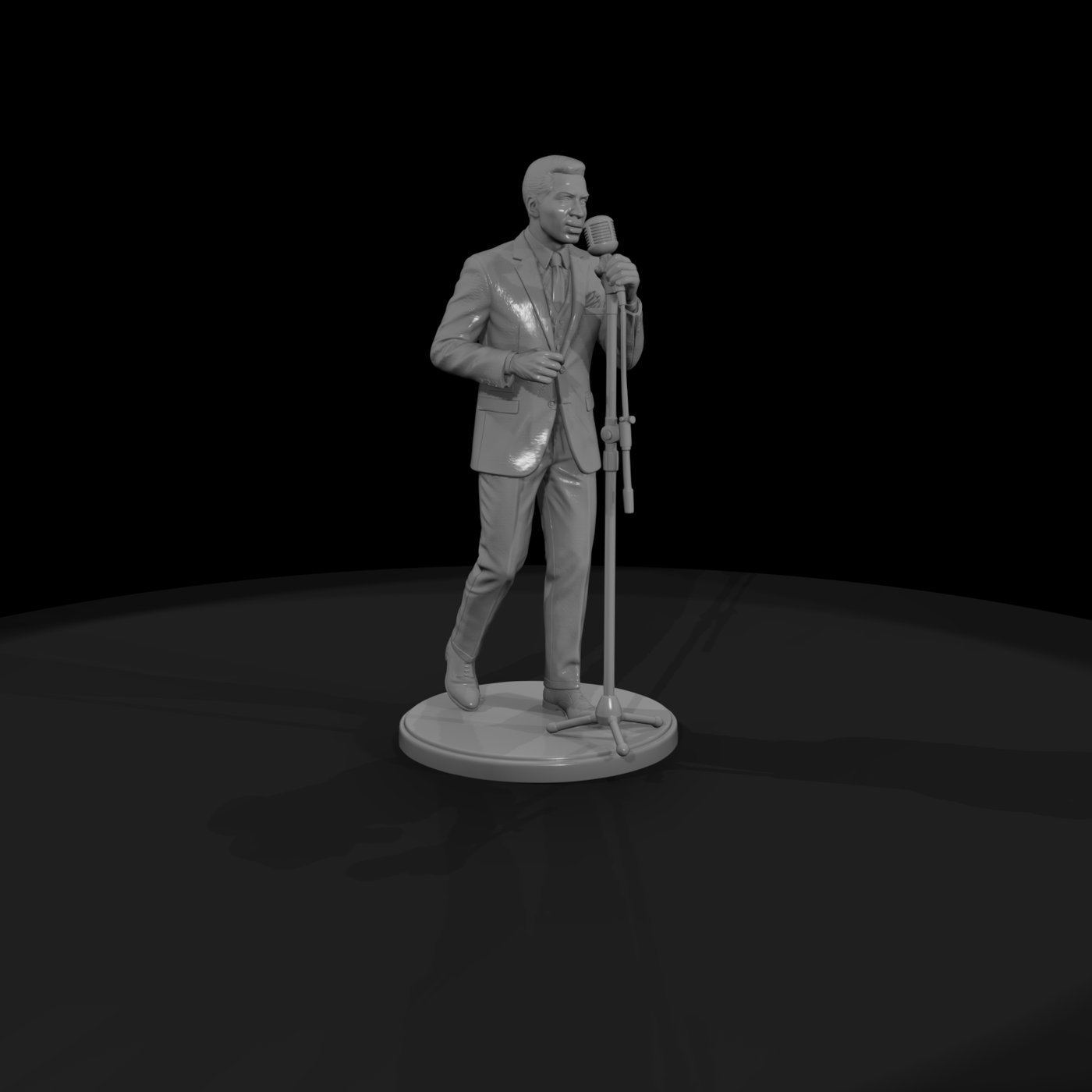 Poparc 0207 Motown Bass Singer Alternate Pose