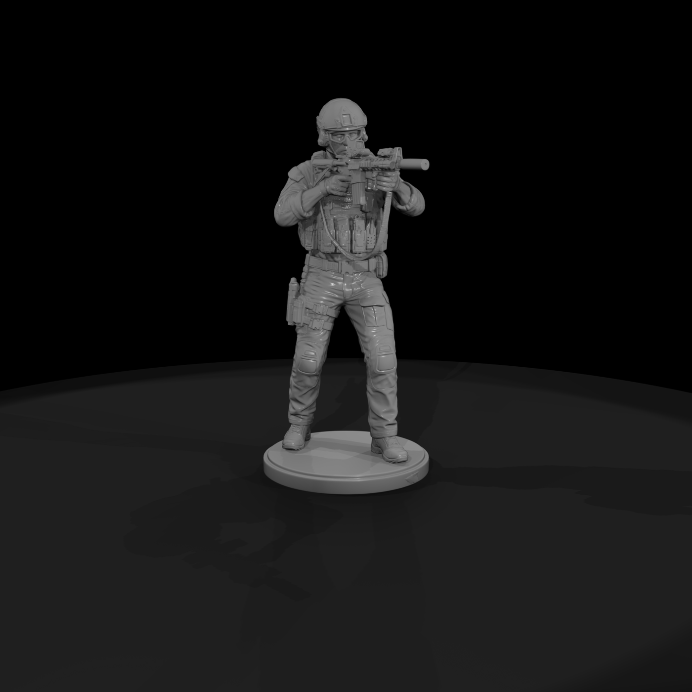 SWAT Point Man with Carbine