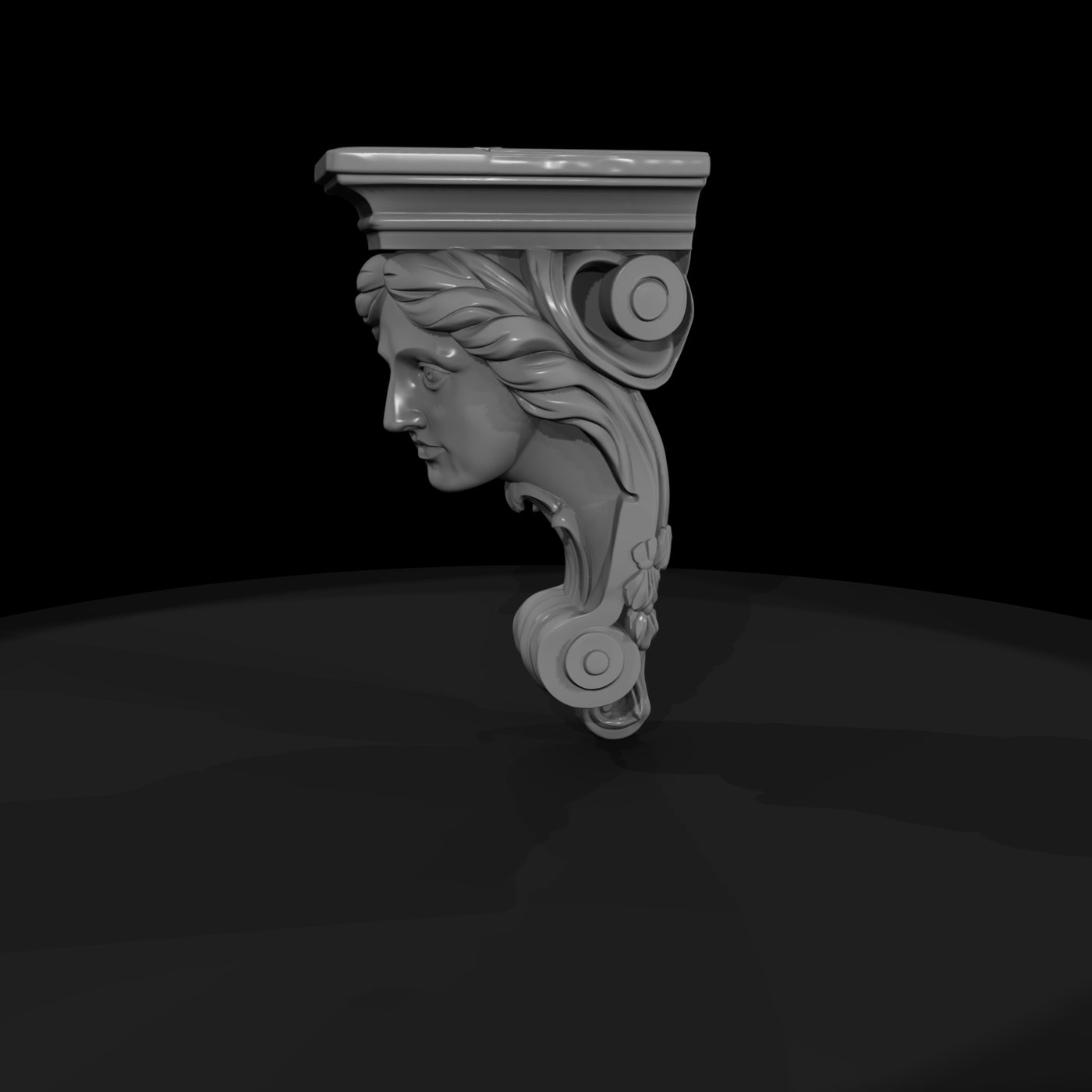 20260612 Carved Wooden Head 81A4096D33