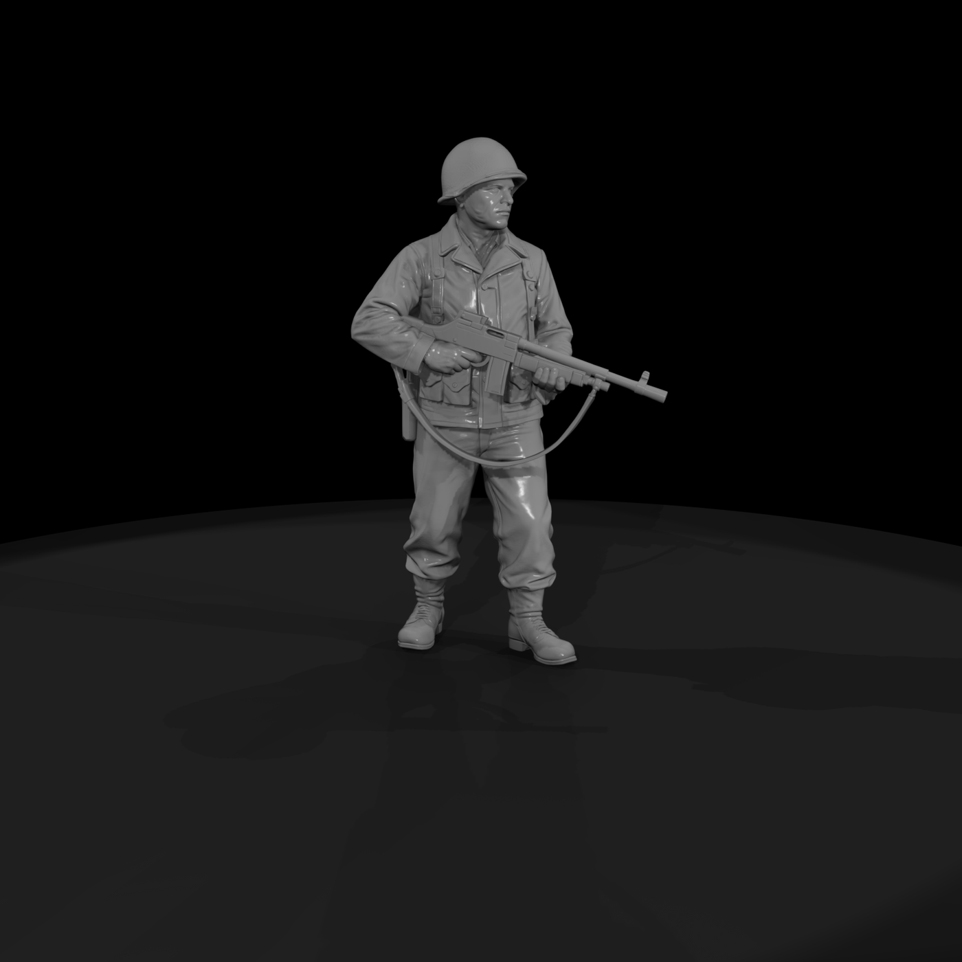 WWII US Army Automatic Rifleman