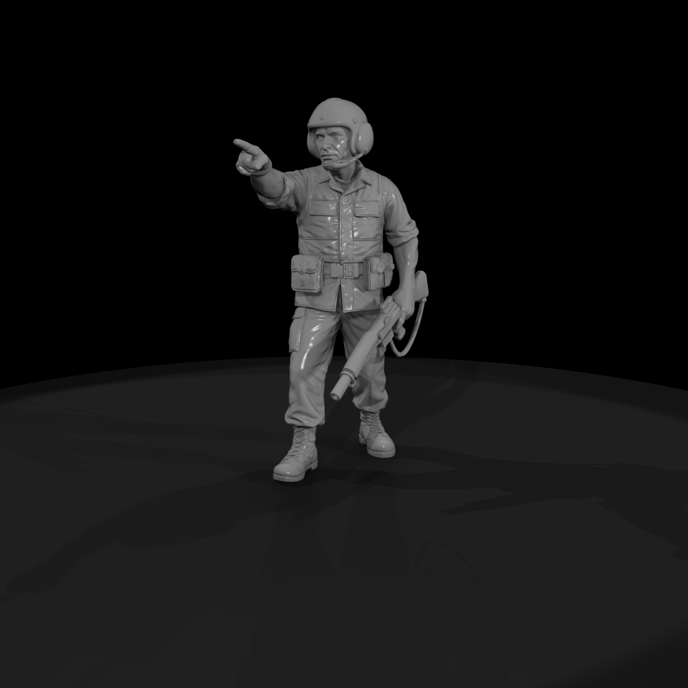 Vn Army 035 Vietnam U S Army Grenadier Figure