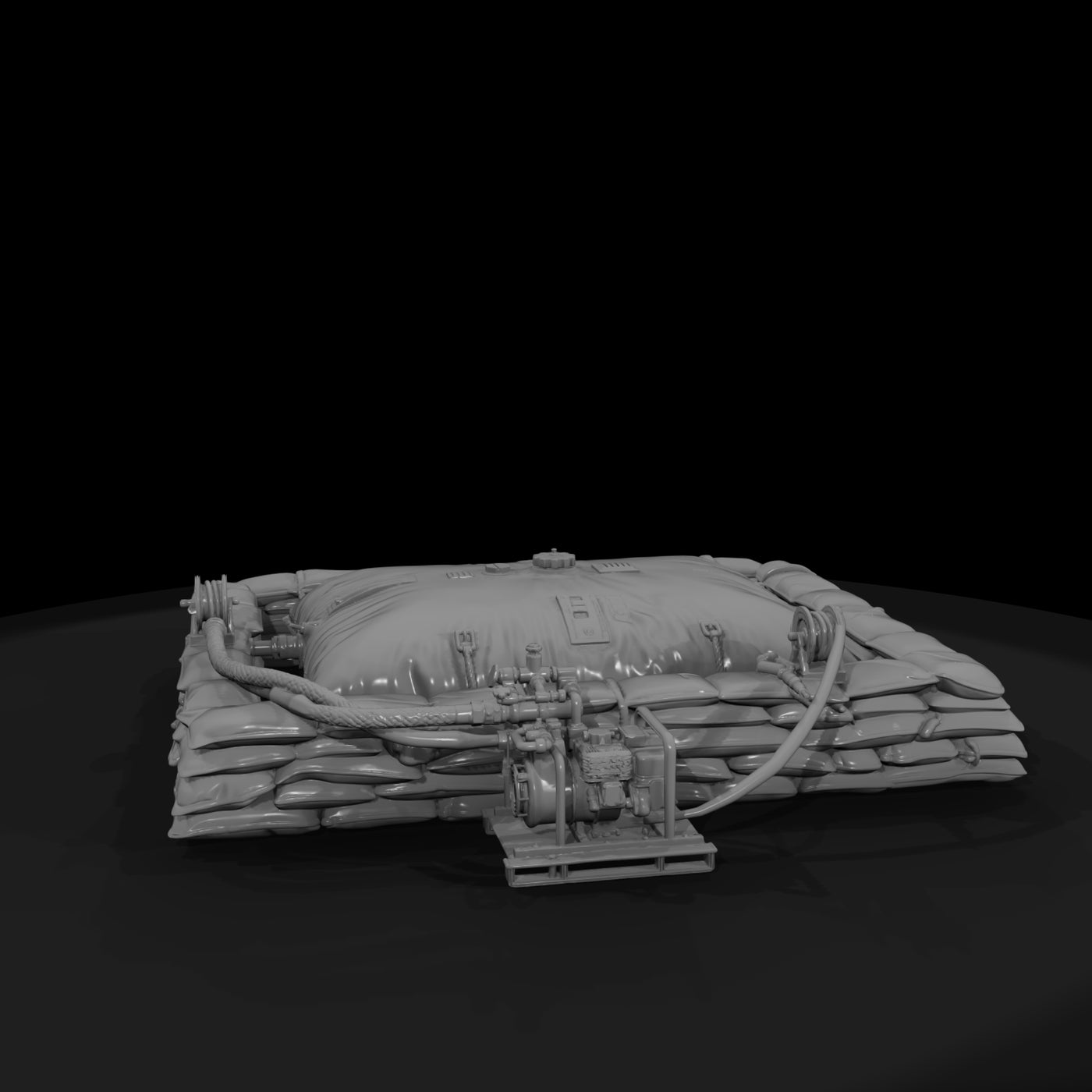 field-fuel-bladder-with-sandbag-cradle-and-pump-5d3e19