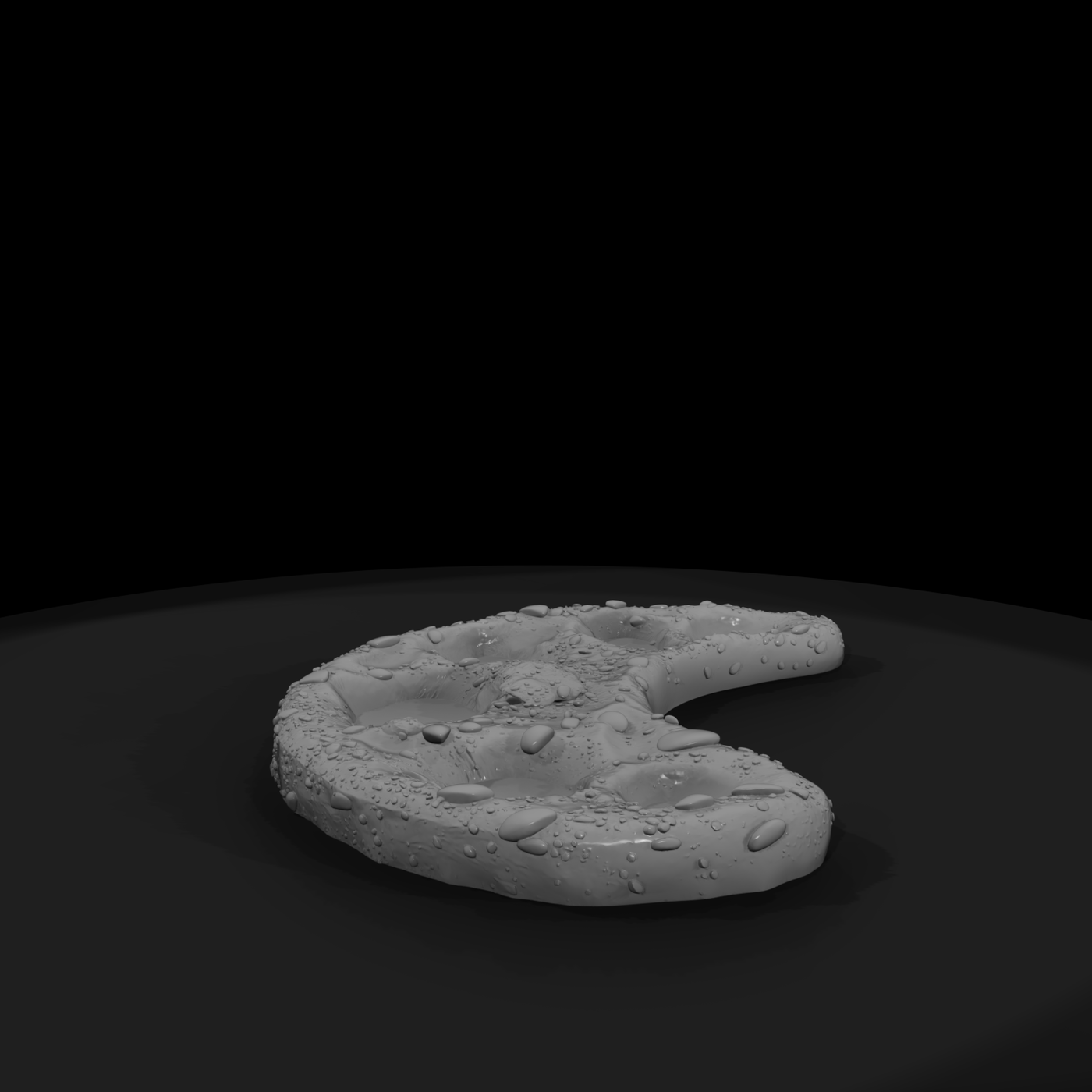 Crescent Gravel Stepping Stone