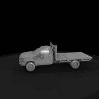 classic-flatbed-pickup-truck-ho-scale-diorama-vehicle-739694 — thumbnail 5