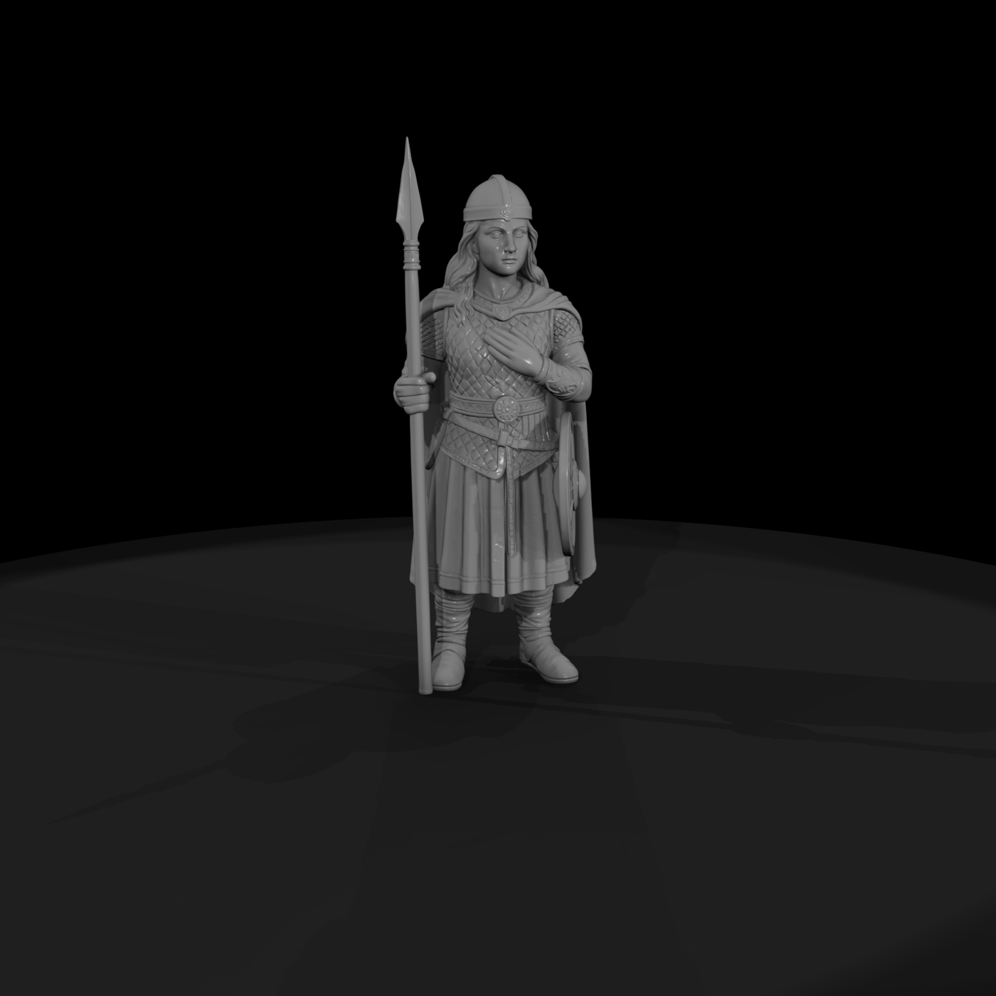 Myth 0321 Mythology Brynhild Miniature Figure