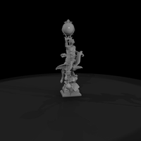 Allegorical Statue with Eagle and Globe — thumbnail 5