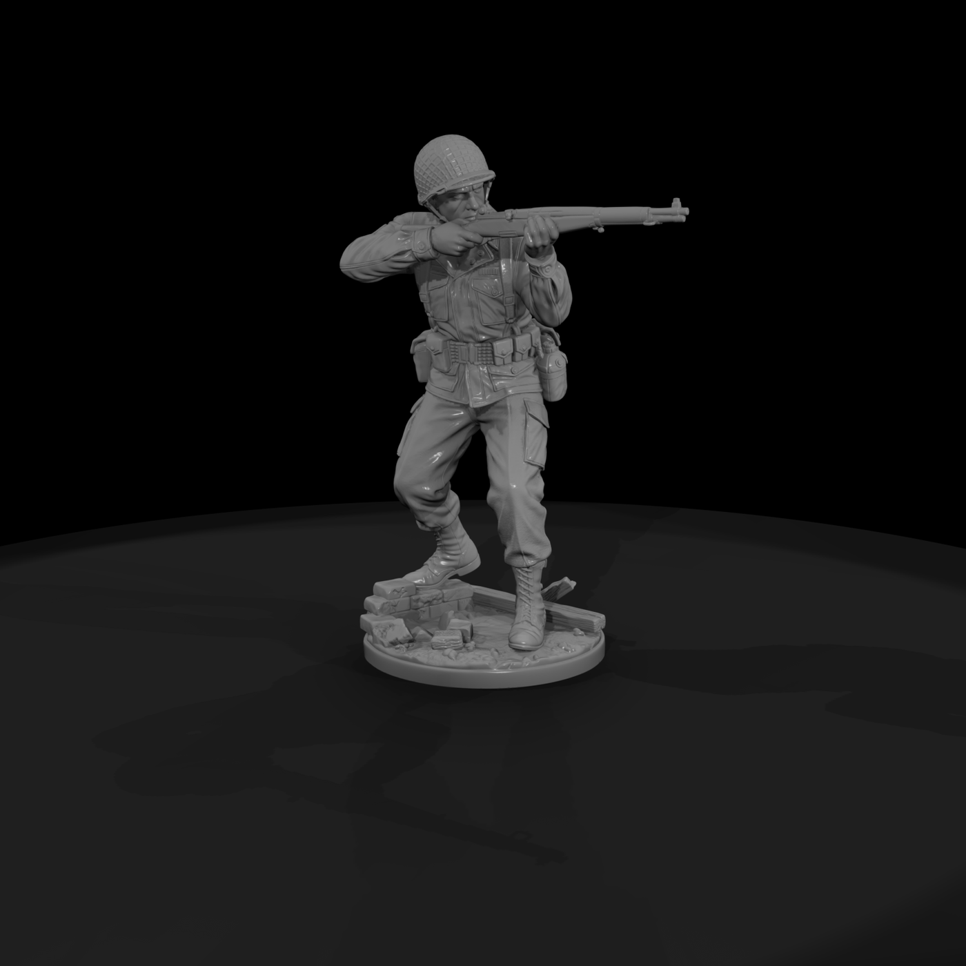 Ww2H 019 United States Army Urban Assault Rifleman