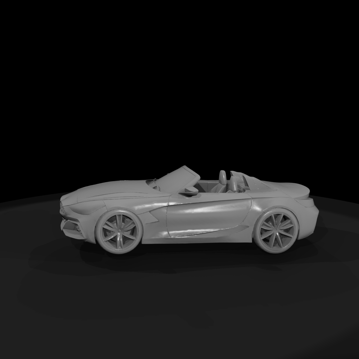 Luxury Convertible Sports Car