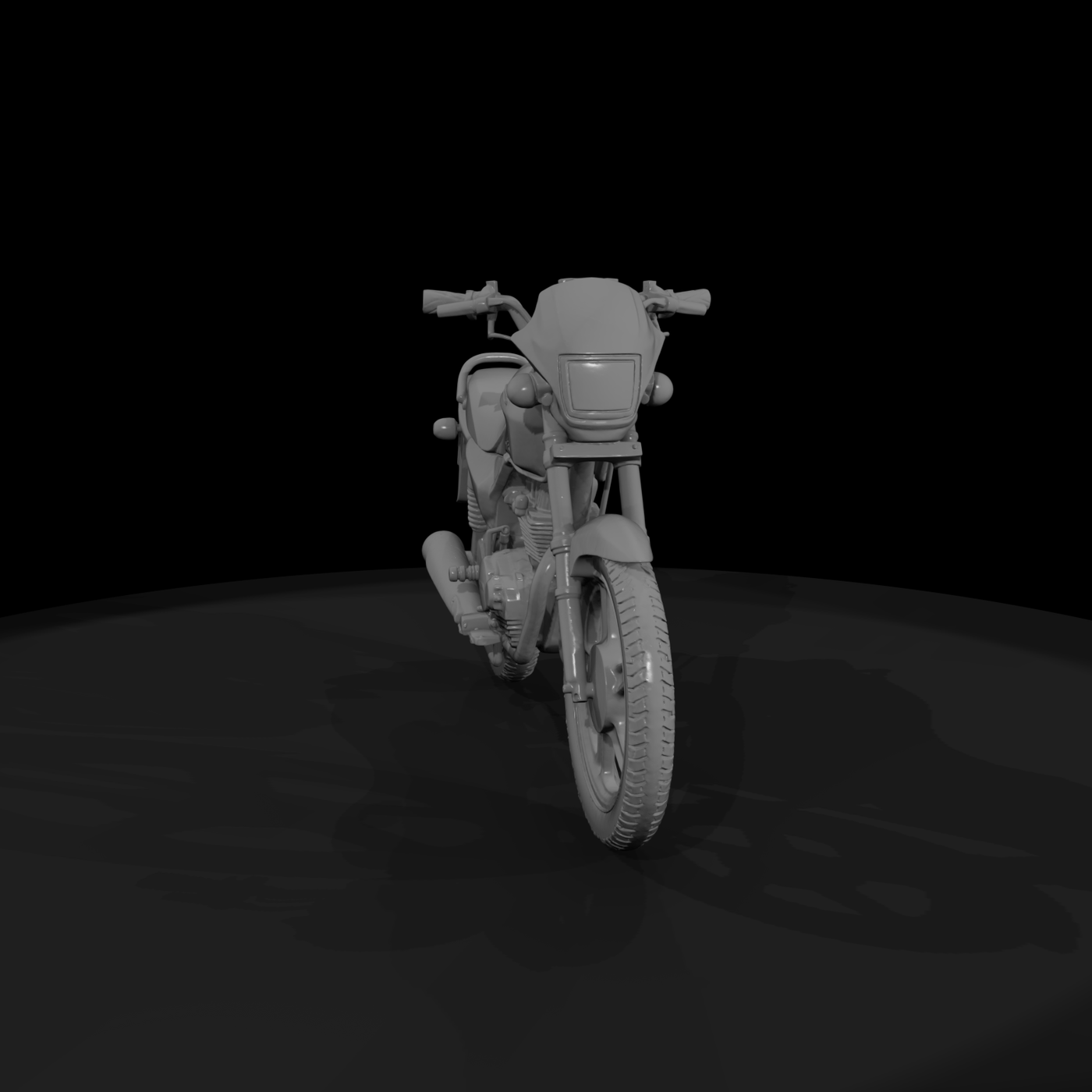 Modern Commuter Motorcycle (2000s)