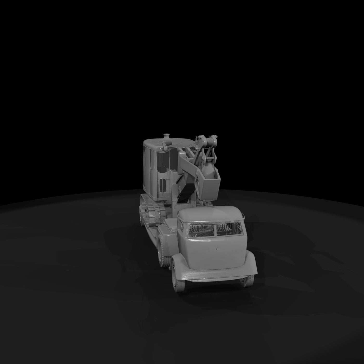 excavator-on-lowboy-trailer-scale-model-862383