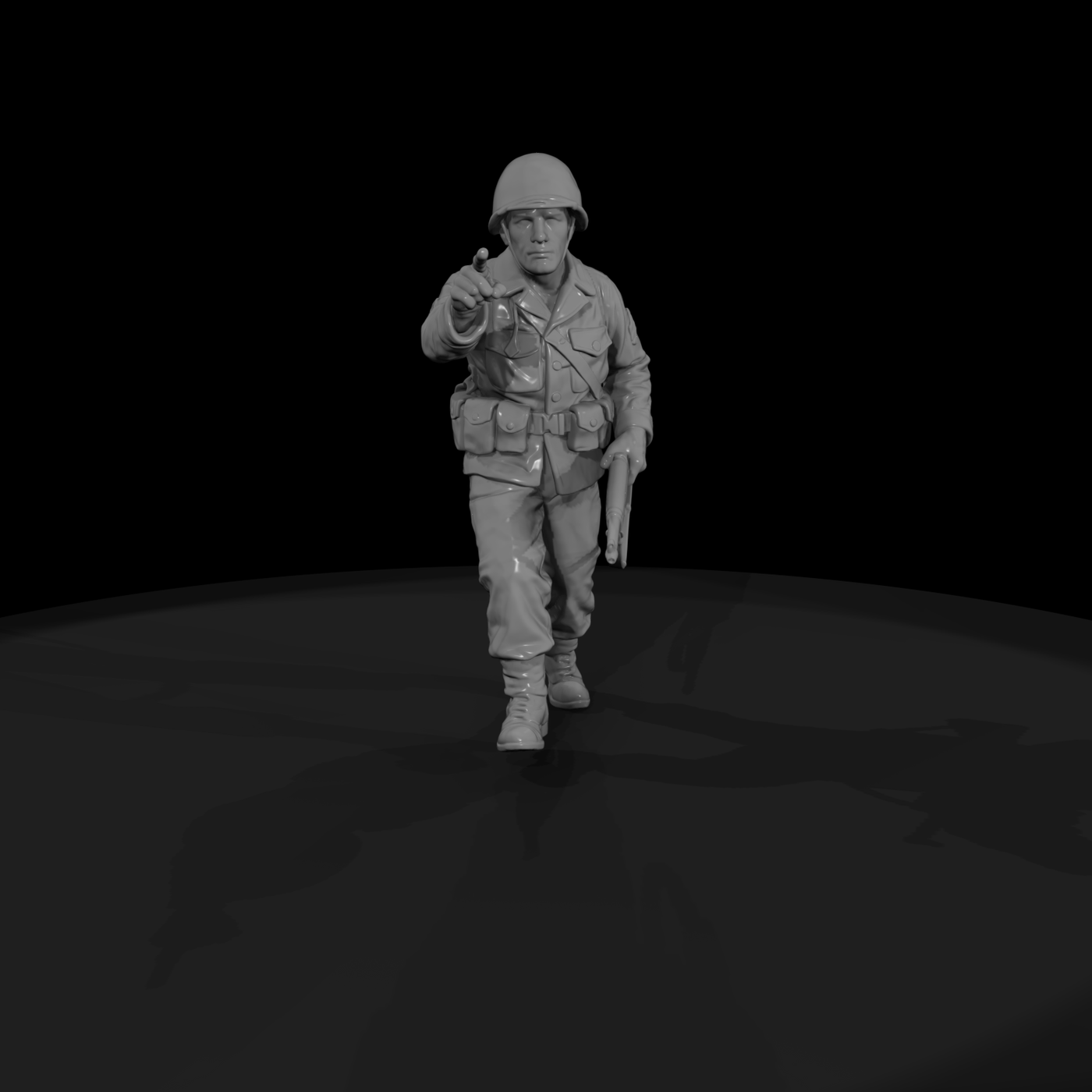 Ww2 Army 063 Wwii U S Army Sergeant Squad Leader F