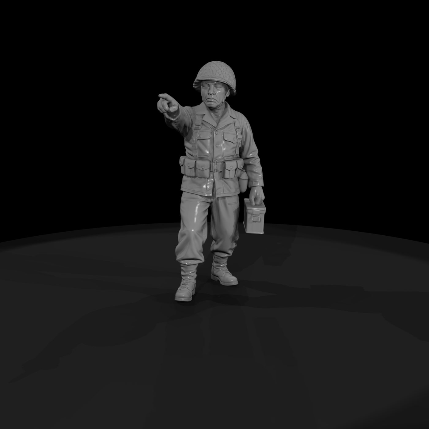 WWII GI Carrying Ammo Can