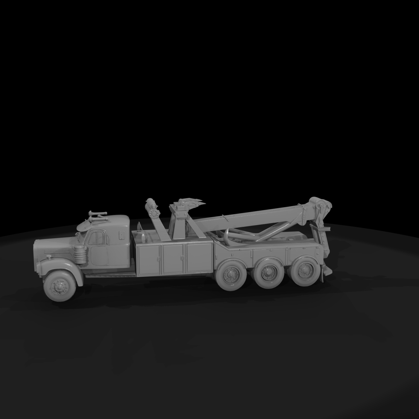 Heavy-Duty Tow Truck Wrecker