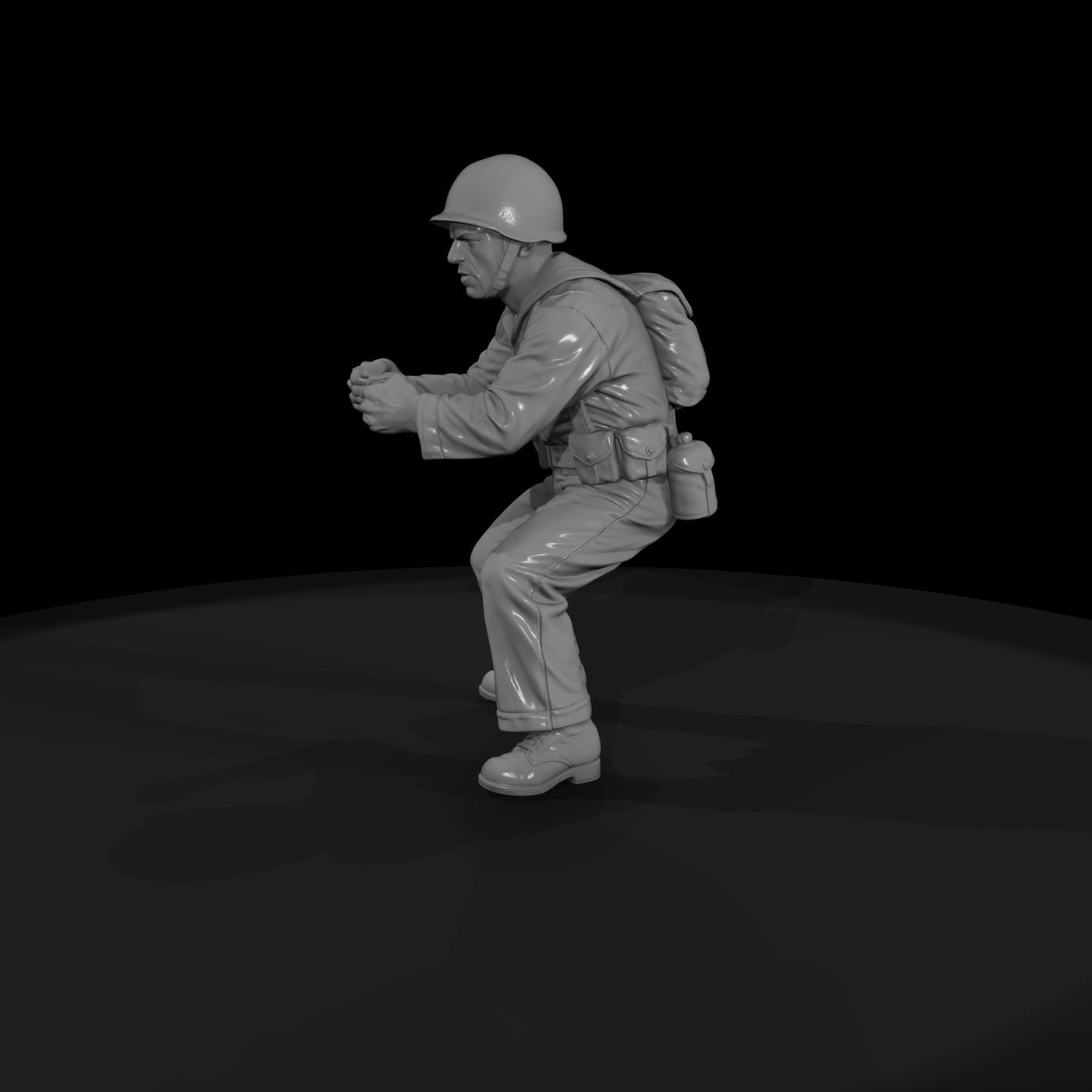 Ww2 Navy 046 Wwii U S Navy Naval Gun Crewman Figur