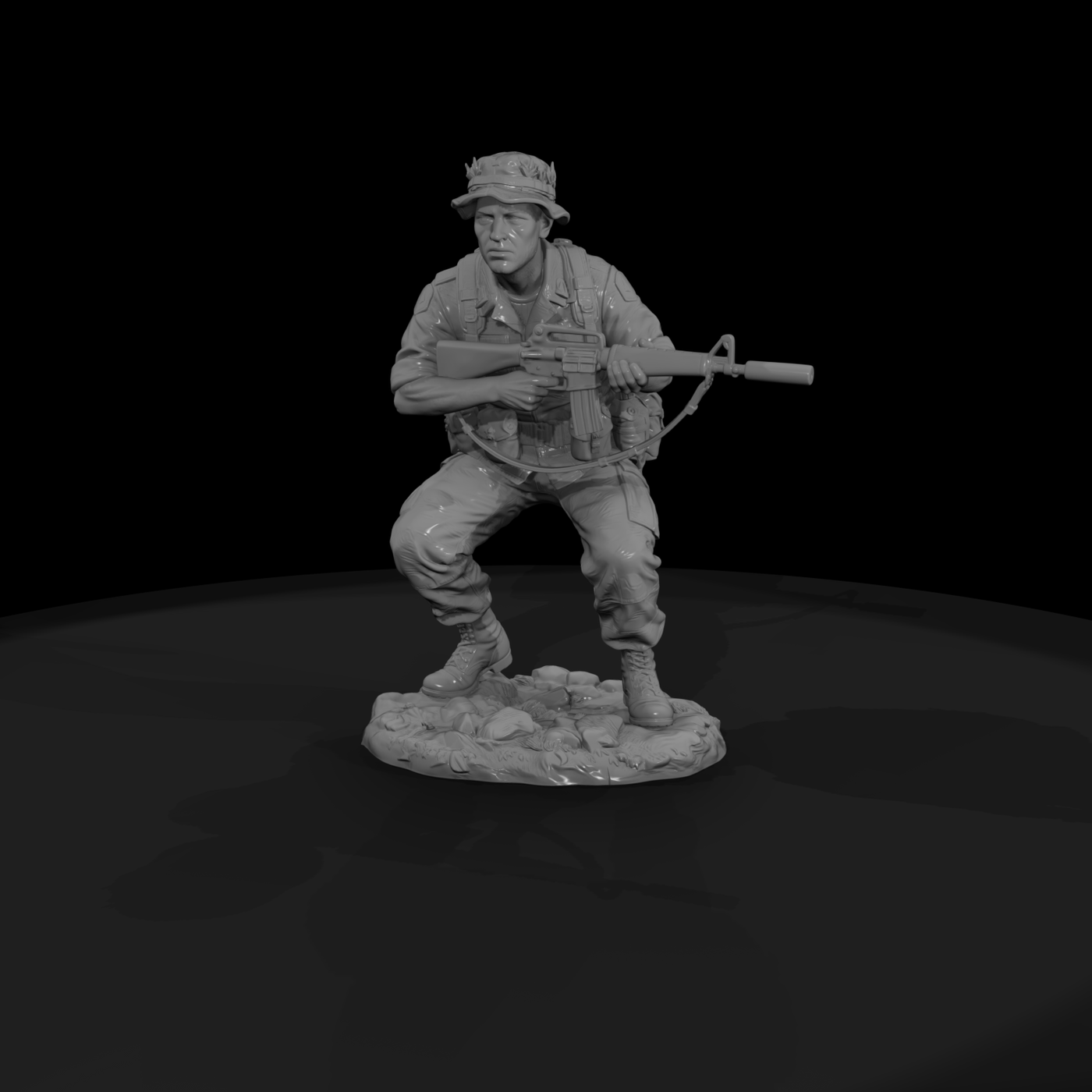 Vnh 032 United States Army Lrrp Team Member