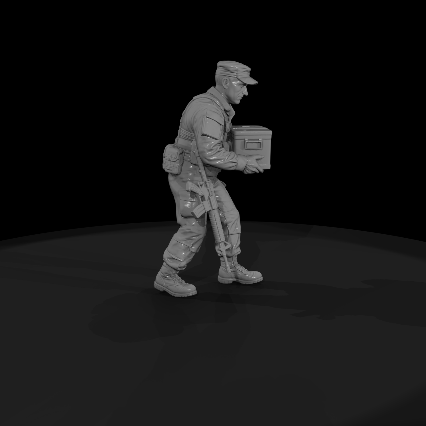 Mod Army 049 Modern U S Army Rifleman Figure