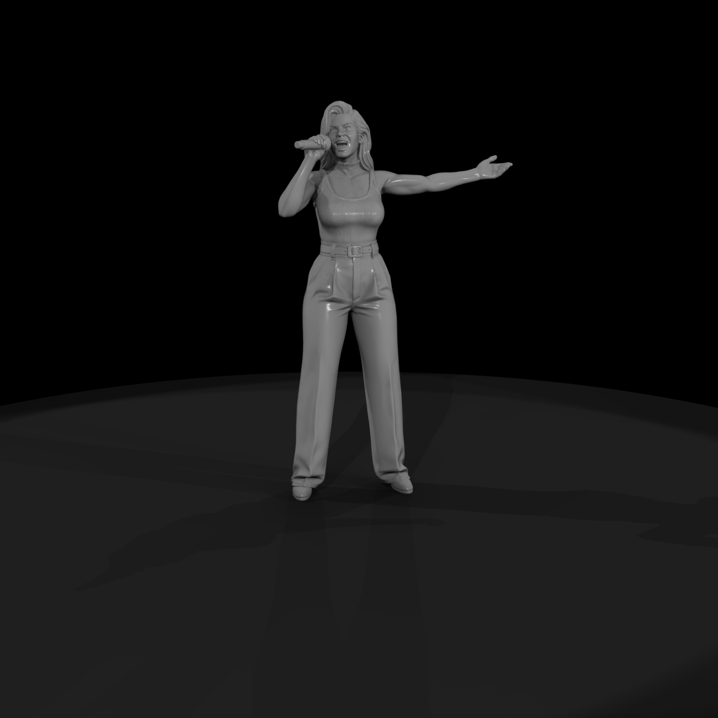 0189 Musician Pop Singer Mic