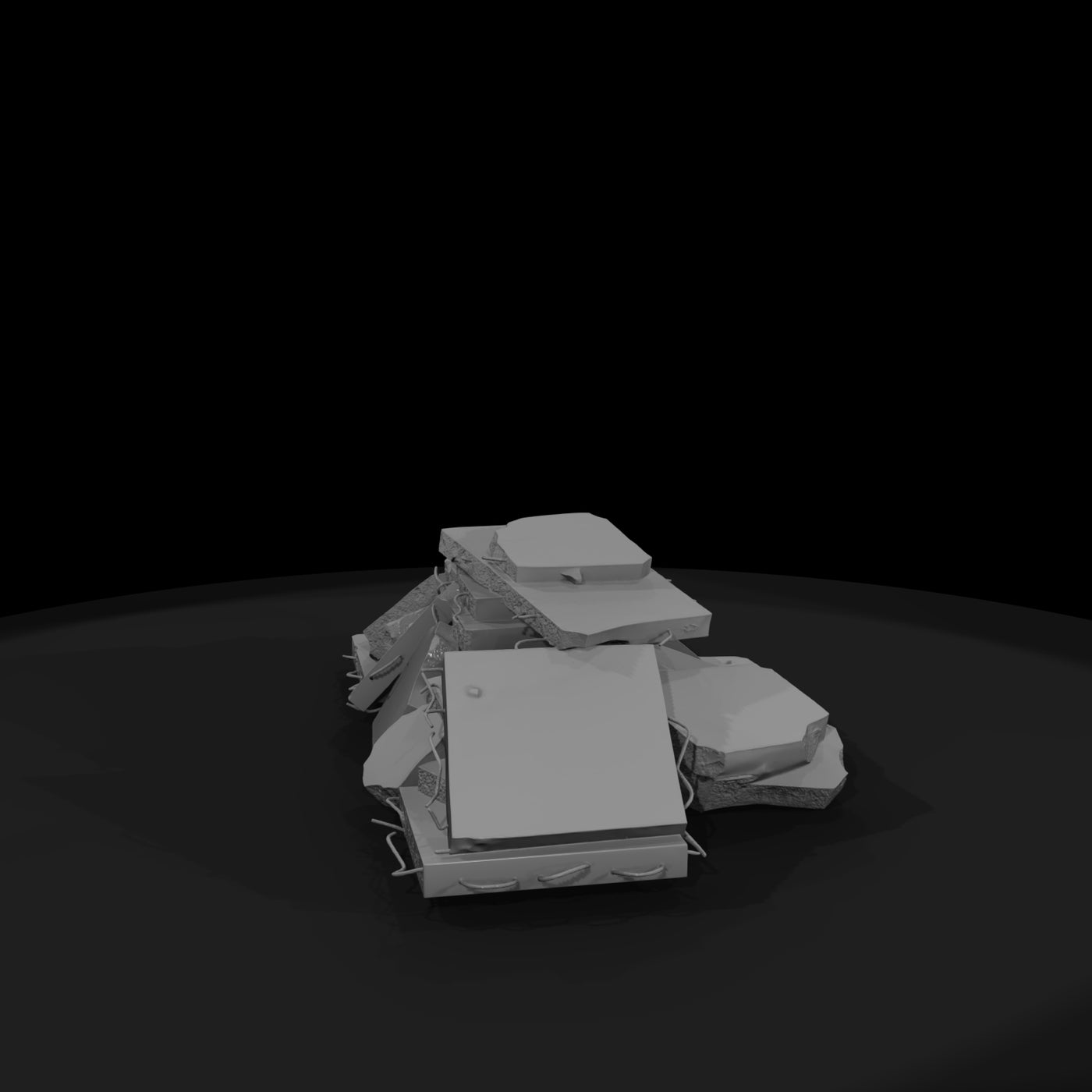 photorealistic-broken-concrete-debris-pile-3d-mode