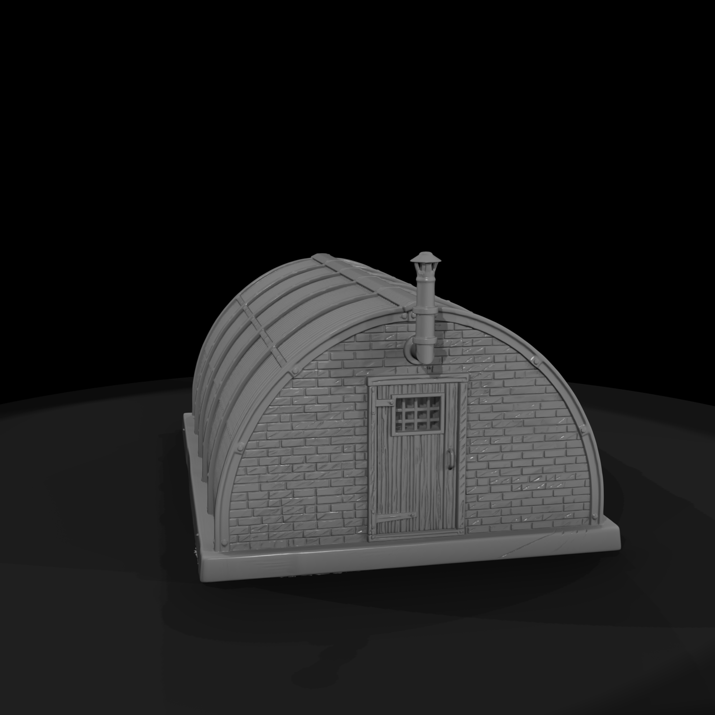 WWII Nissen Hut Barracks