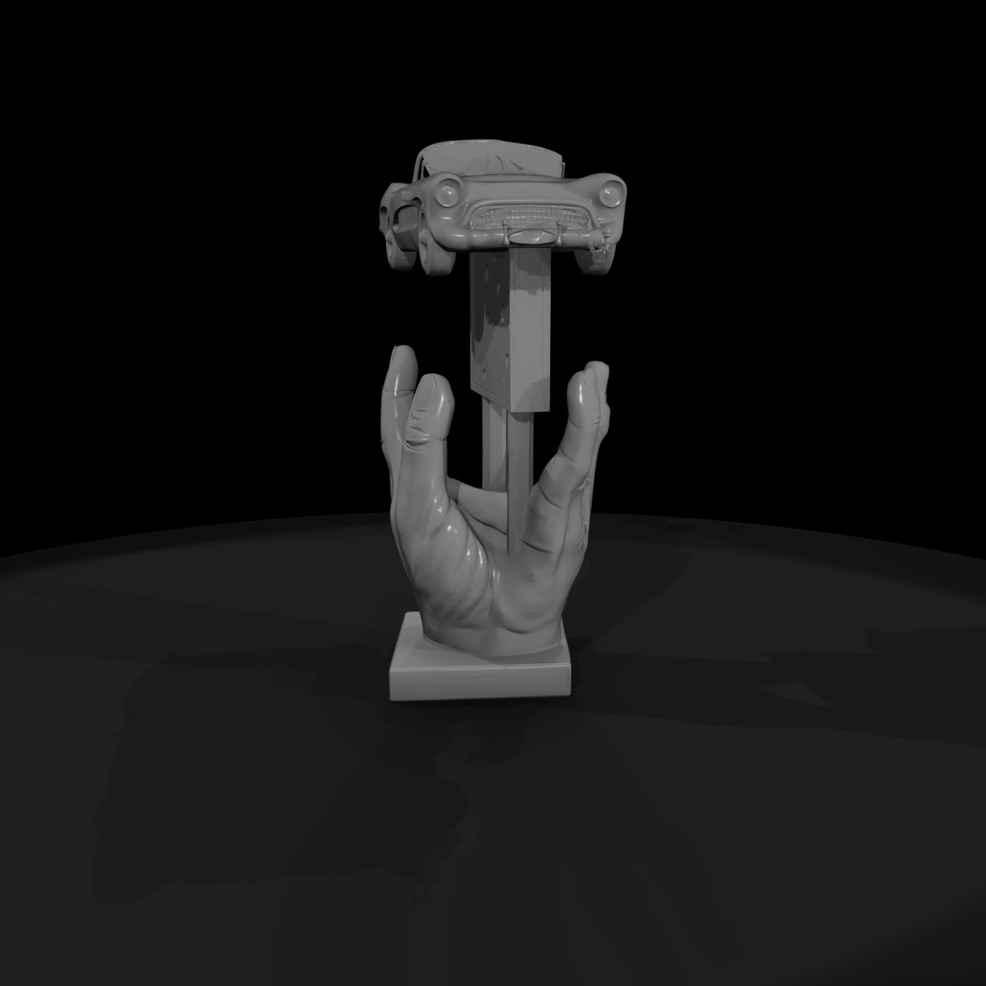 hand-holding-car-model