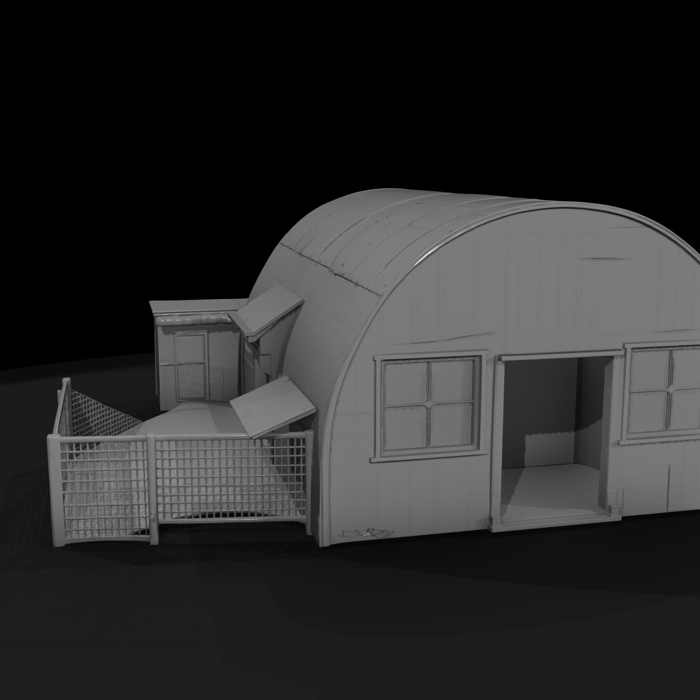 quonset-hut-with-lean-to-ho-scale-1-87-343912