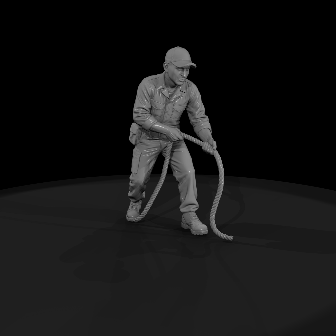 Mod Navy 001 Modern U S Navy Deck Sailor Figure