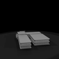 mid_century_modern_motel_3d_architectural_model — thumbnail 4