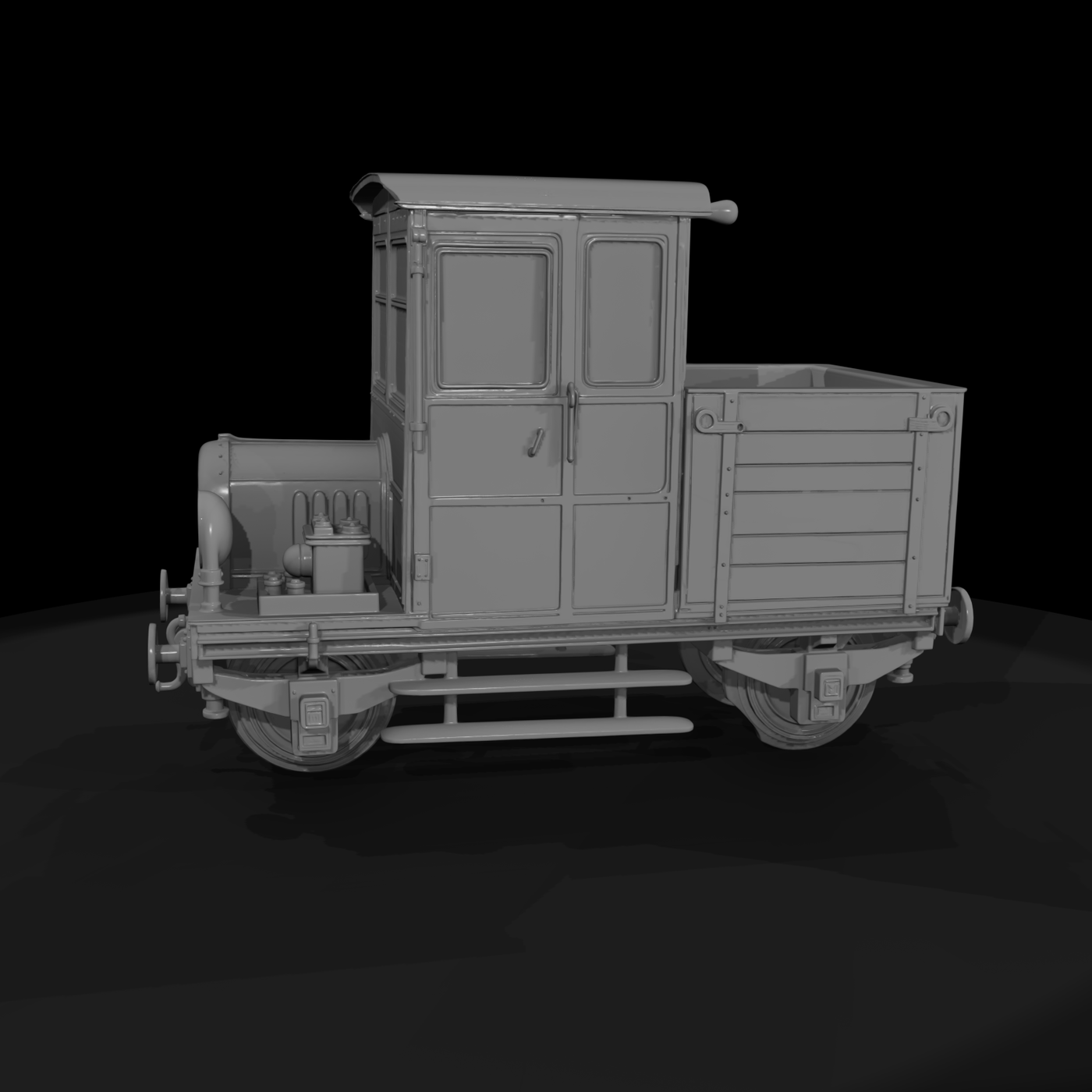 Vintage Rail Truck Locomotive