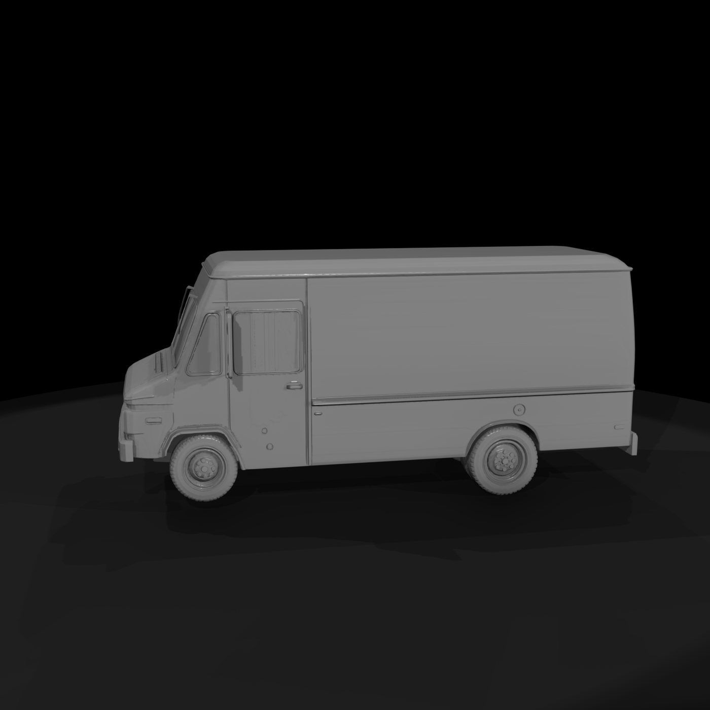 Step Van Cargo Truck & Layouts