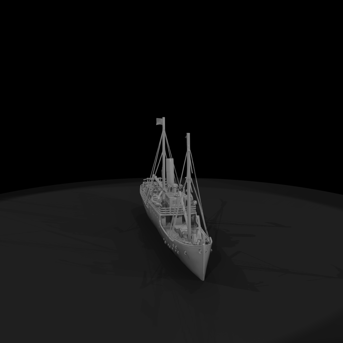 20260612 Old Steamship Model 5F3B4B1D64