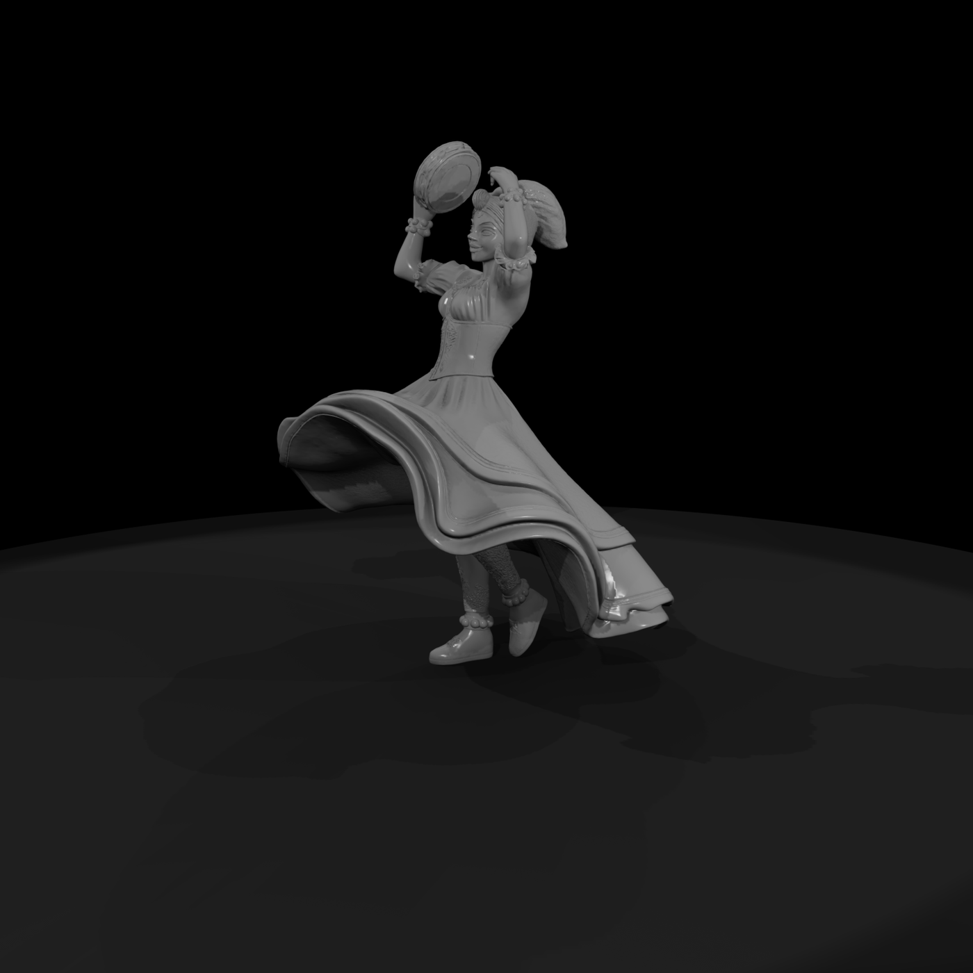Renaissance Folk Dancer (Female)