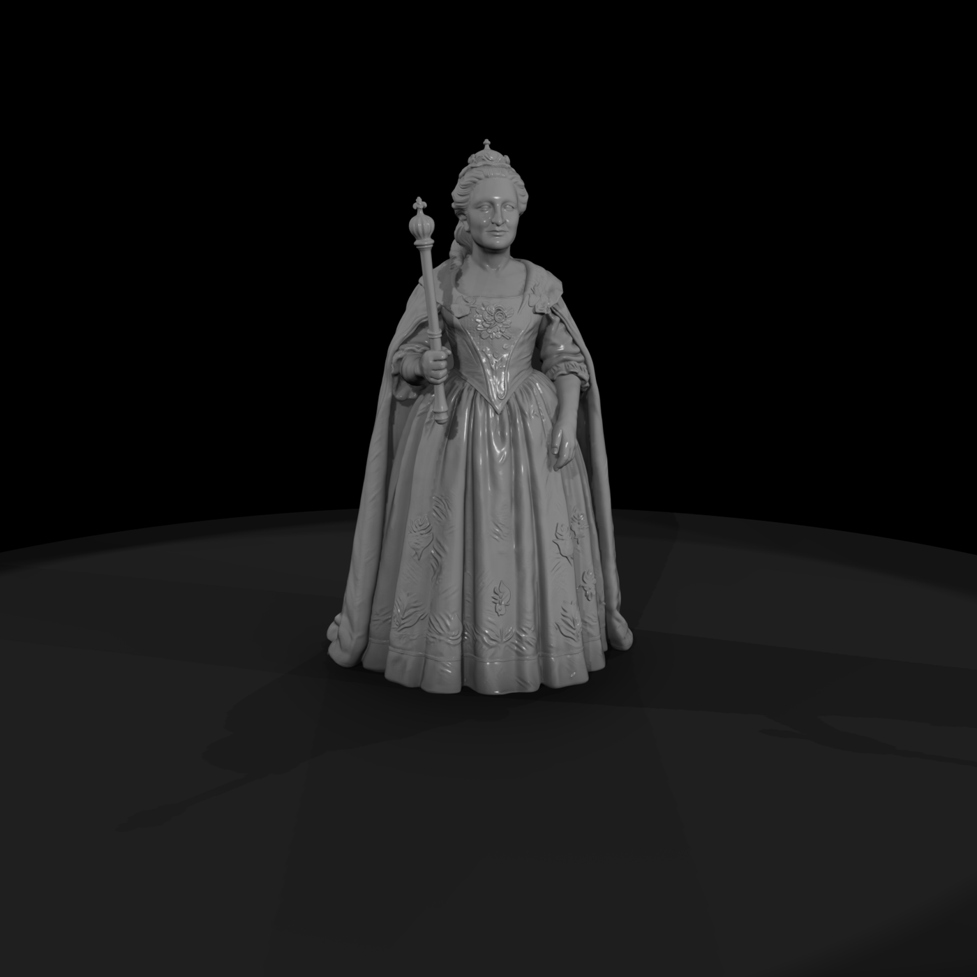 Hist 0142 Historical Catherine The Great Miniature